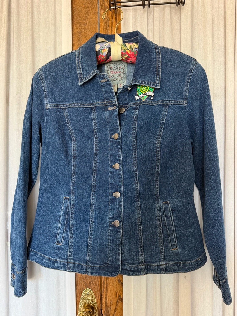 Brighton Blue Denim Follow Your Heart Jean Jacket